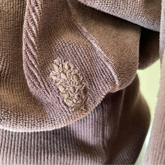 Free people movement hoodie womens Small brown cropped Y2K streetwear goth comfy - Picture 5 of 14